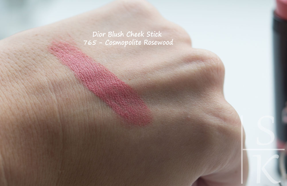 Dior Blush Cheek Stick 765 Cosmopolite Rosewood (Swatch)