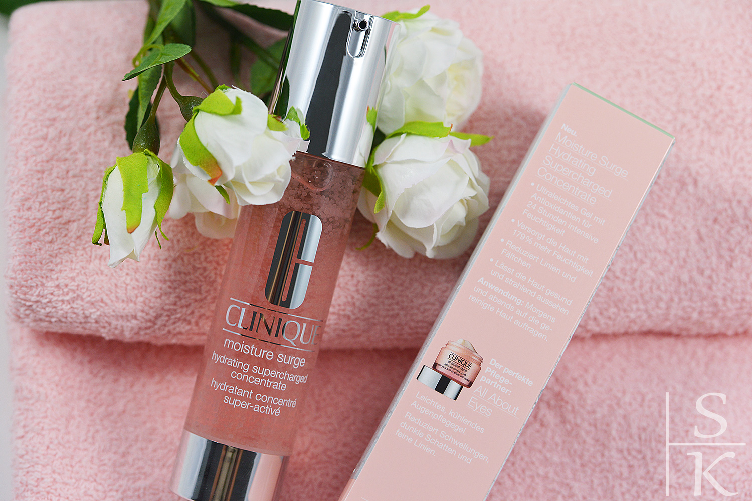 Review Clinique Moisture Surge Hydrating Supercharged Concentrate @Horizont-Blog