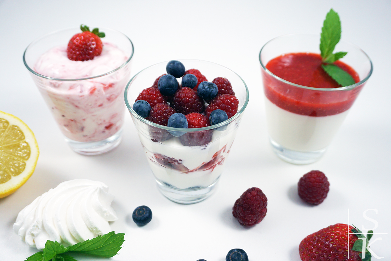 Rezepte für Dessert-Variationen mit Erdbeeren auf Horizont-Blog, Saskia Katharina Most