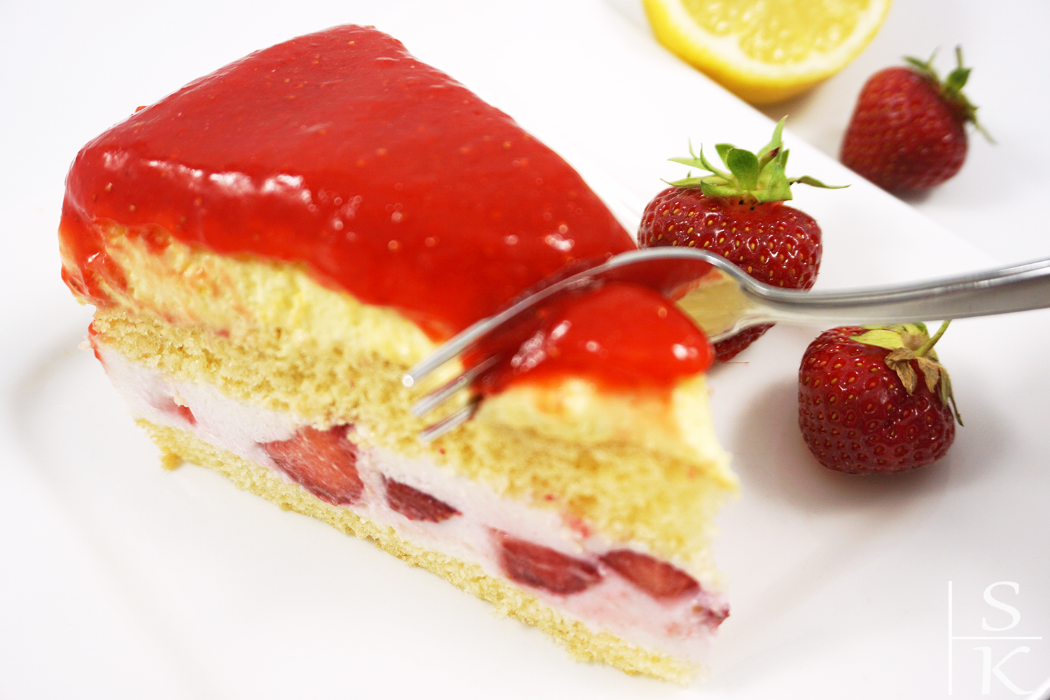 Rezept Erdbeer-Paradies-Torte Horizont-Blog