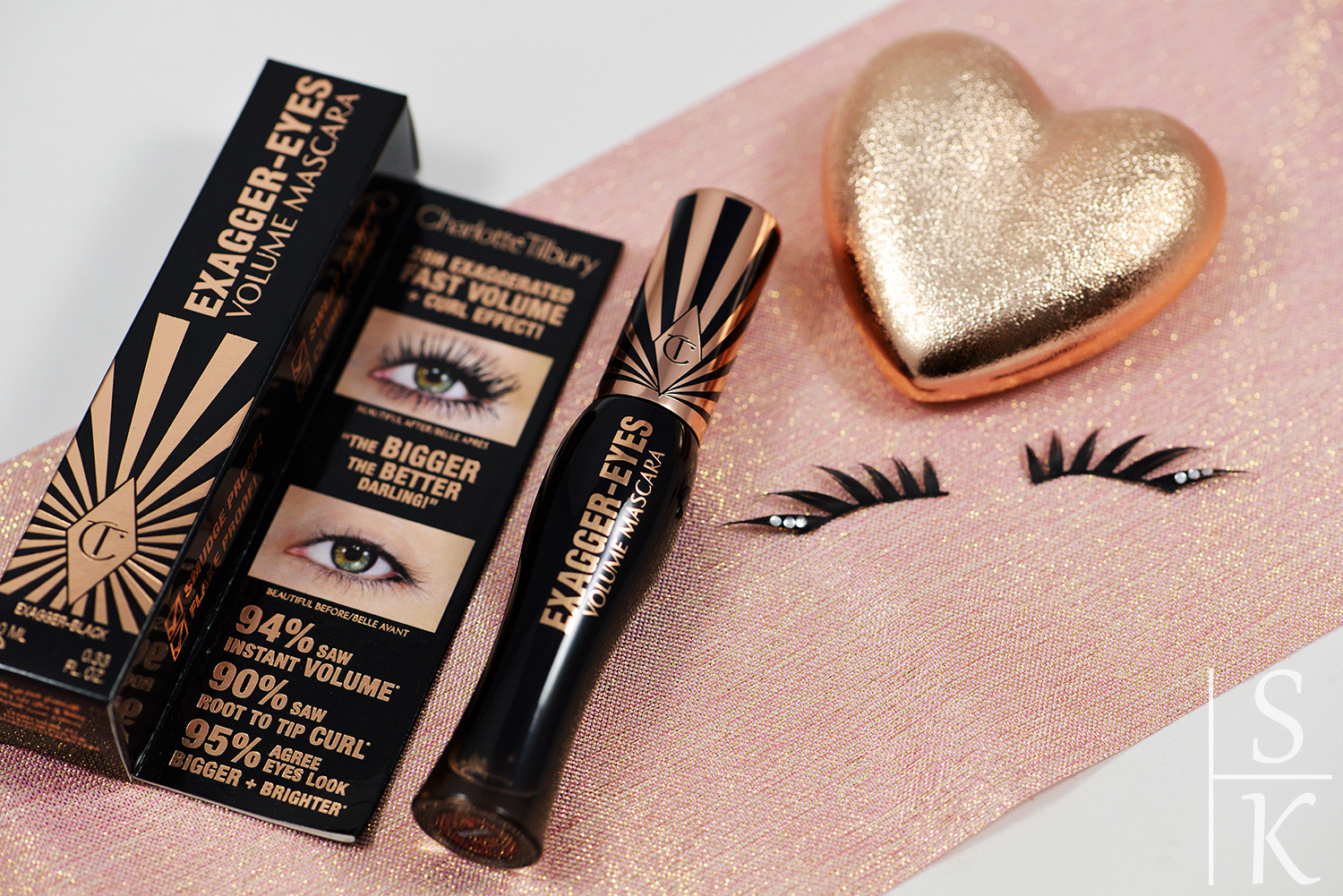 Review: Charlotte Tilbury Exagger-Eyes Volume Mascara @Horizont-Blog